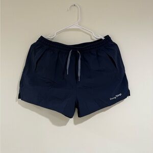 Outdoor Voices Navy Athletic Shorts